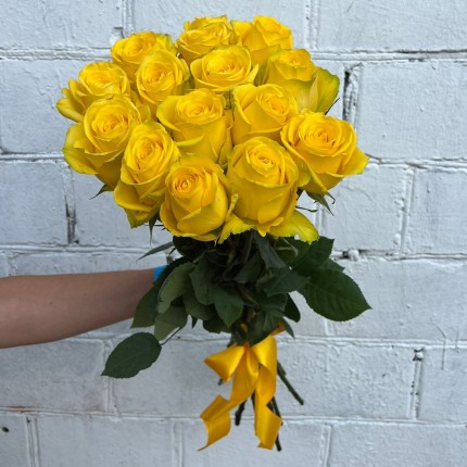 желтые розы - Купить с доставкой,  в по Всеволожску